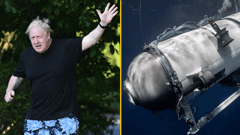 Boris Johnson slammed for ‘ridiculous’ Daily Mail column saying sub disaster ‘fills me with pride’