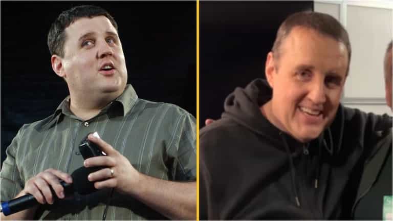 Peter Kay fans stunned by his new look in rare backstage clip Peter Kay fans stunned by his new look in rare backstage clip